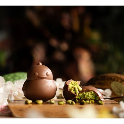 Velikonoční kuřátko Charlie plněné pistáciemi III