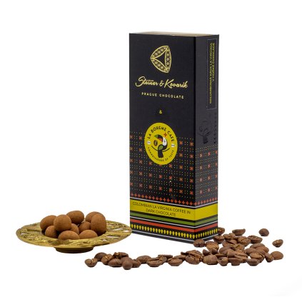 Káva La Boheme v hořké čokoládě