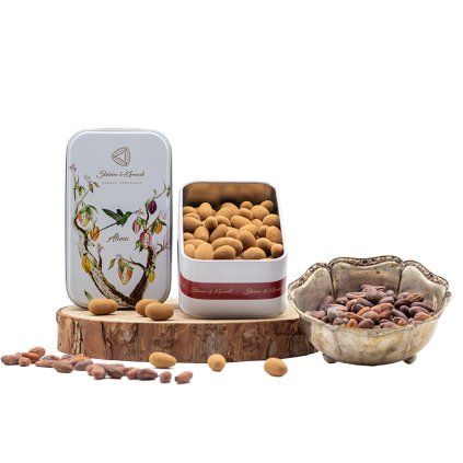 Kakaové boby v čokoládě Cocoa beans in chocolate