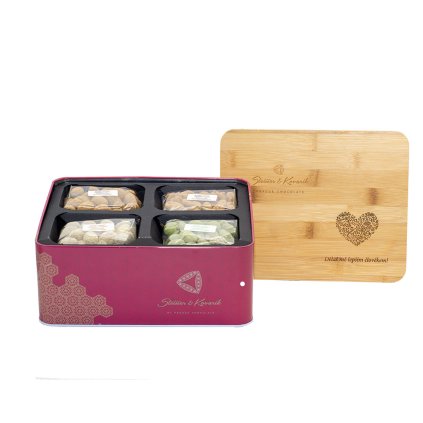 Velká bonboniéra 8 druhů dražé s osobním věnováním