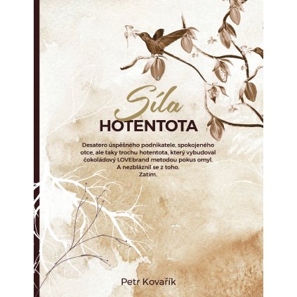 Kniha Síla Hotentota